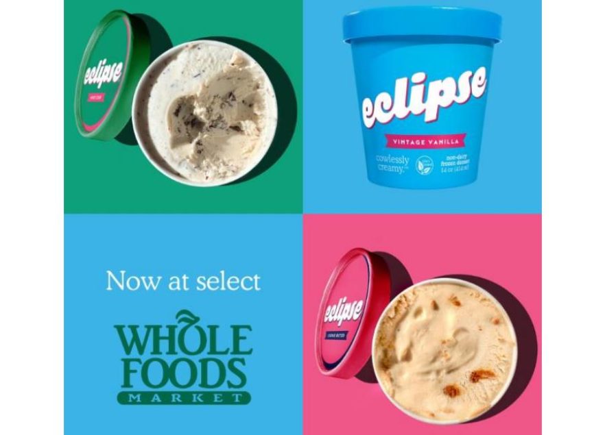 Eclipse Foods’ PlantBased Ice Cream Now Available at Select Whole