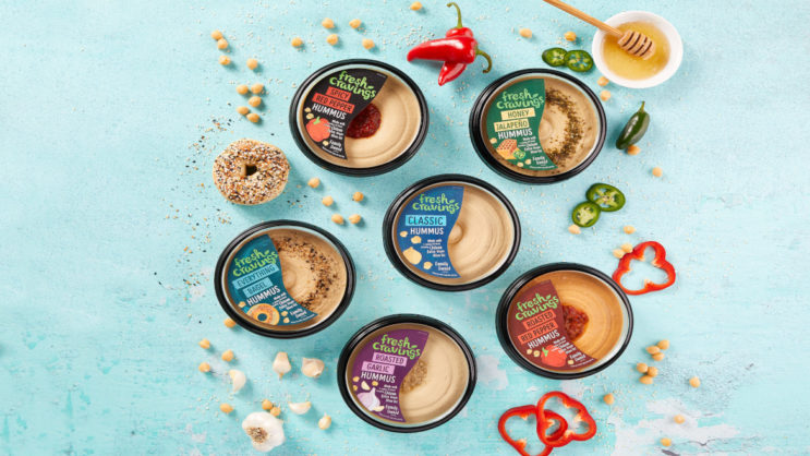 Fresh Cravings Unveils New Look, New Hummus Flavors