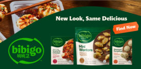 Bibigo new look on packaging.