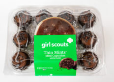 Girl Scout inspired mini cupcake line.