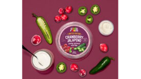 New Good Foods Group dips include Cranberry Jalapeno.