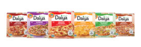 Daiya reformulated frozen pizzas. 