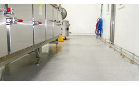 Flowcrete Mariposa Dairy flooring