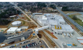 Mountaire Farms Siler City aerial shot 