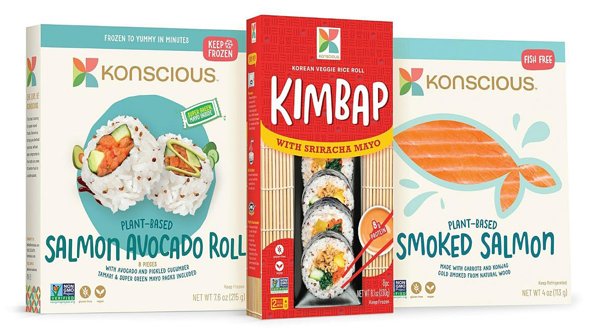 Konscious Foods Plant-Based Sushi