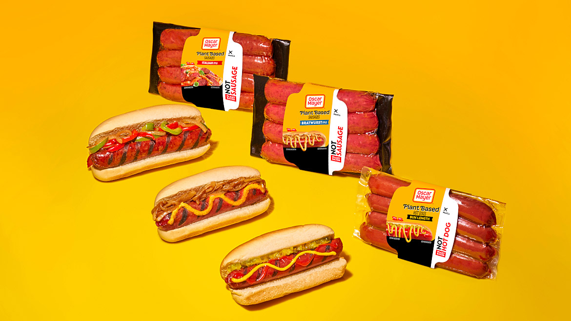 Plant-Based Oscar Mayer Hot Dogs And Sausages