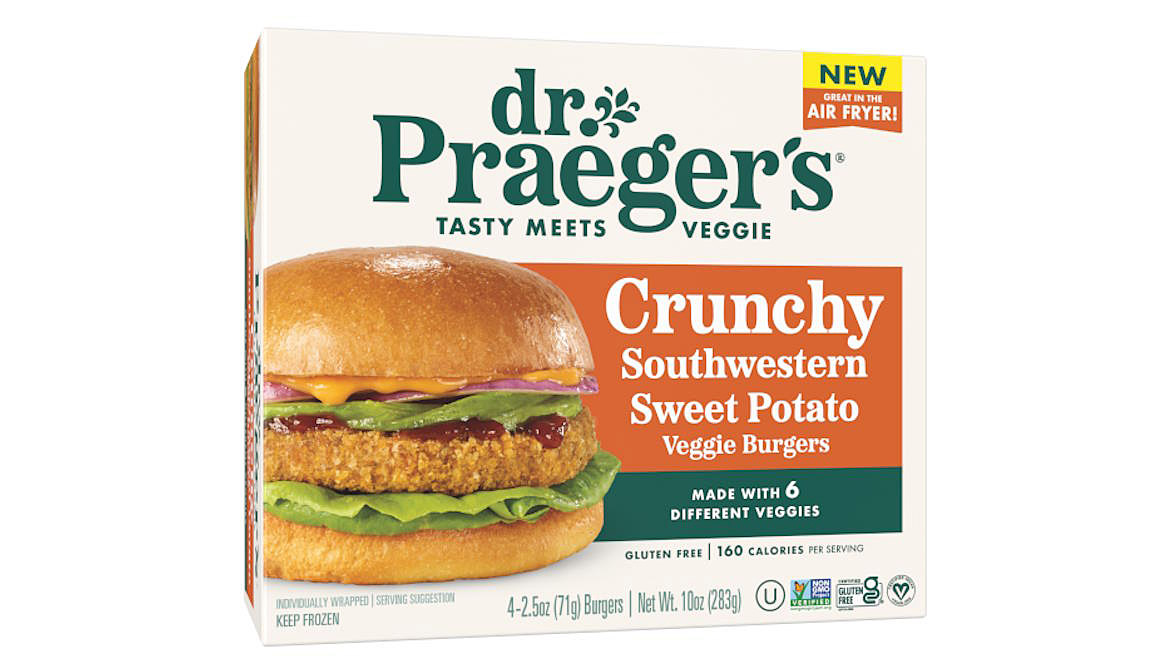 Dr. Praeger’s Crunchy Veggie Burgers