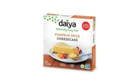 Dairy Free Seasonal Fall Pumpkin Spice Cheesecake Daiya