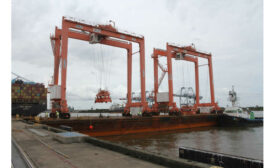 Intermodal Crane Port of Mobile Alabama