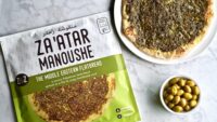 Za'atar Manoushe Middle Eastern Flatbread