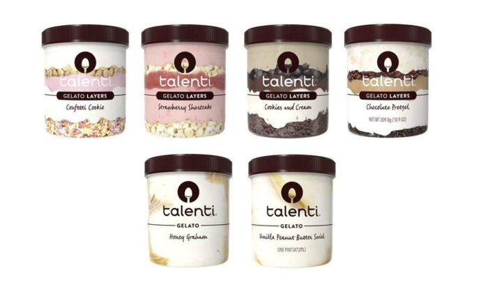 Talenti Chocolate Fudge Brownie Dairy-free Frozen Gelato Layers