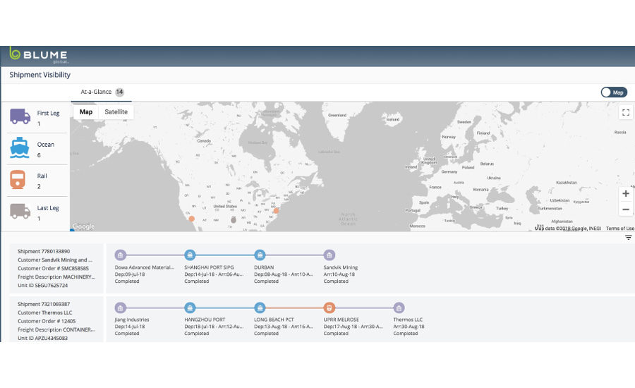 Real-Time Tracking Technology in the Global Supply Chain - Blume Global