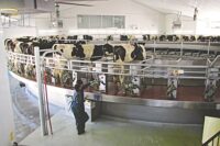 High Meadow Organic milk parlor